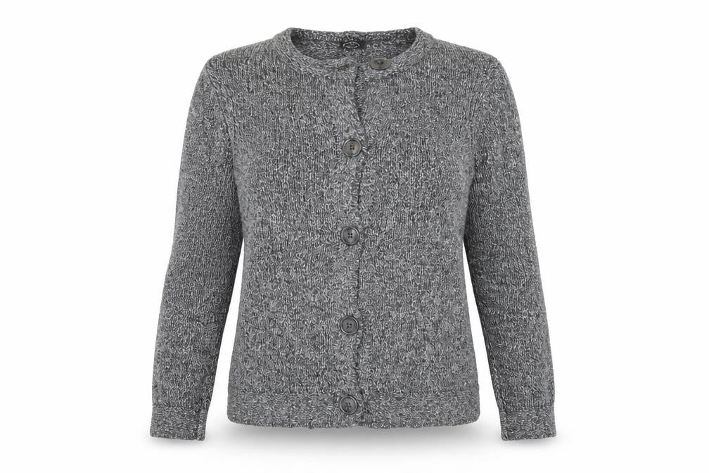 Bonmarché Womens Grey Cardigan Jumper Size M