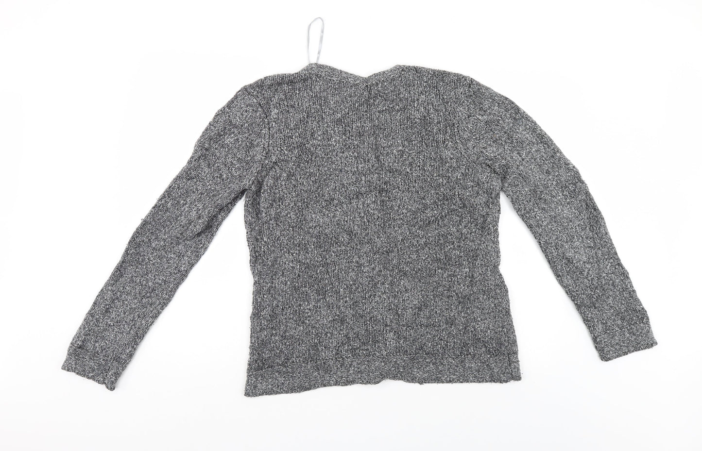 BM Womens Grey   Cardigan Jumper Size M