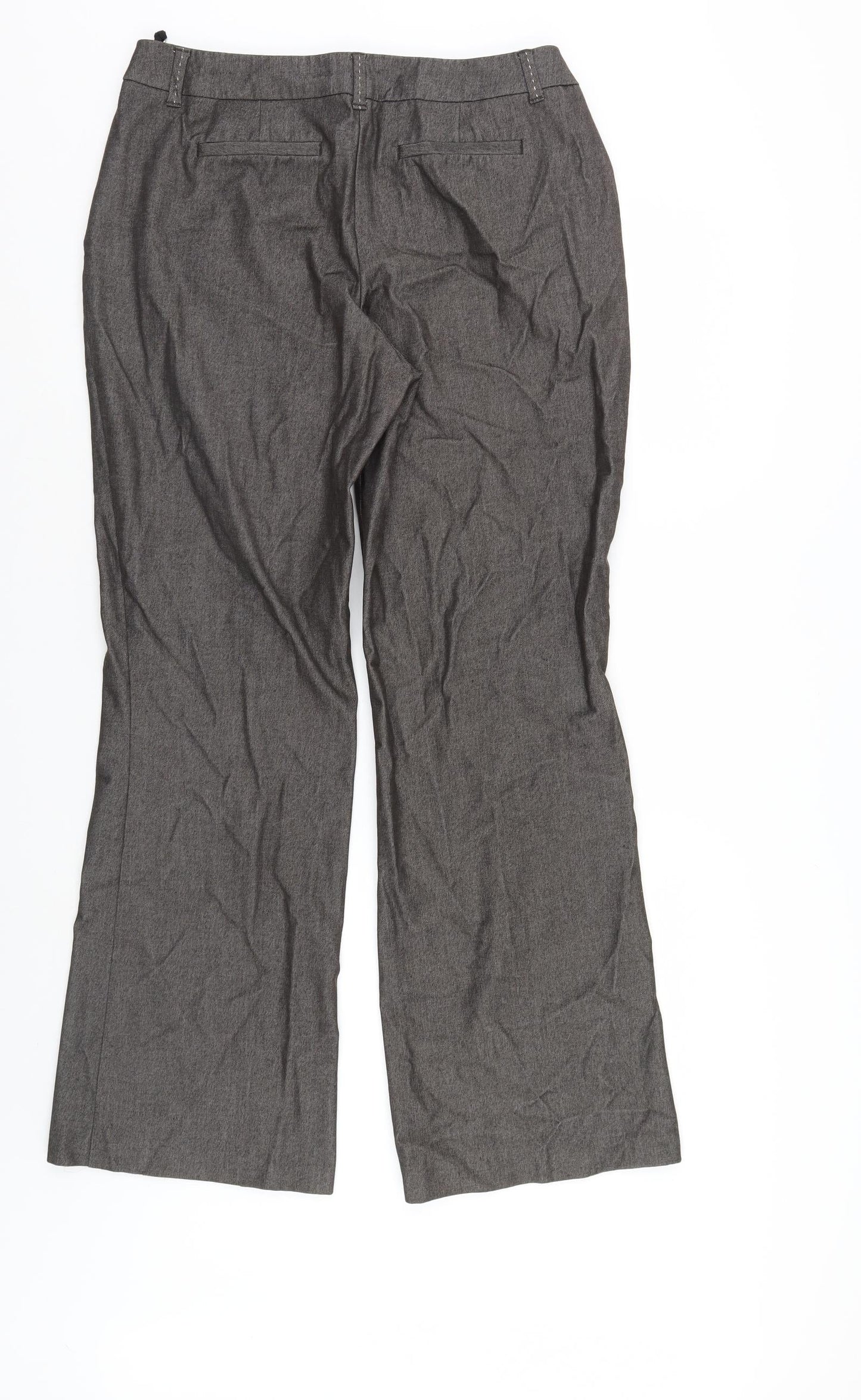 Marks and Spencer Womens Brown   Trousers  Size 12 L30 in