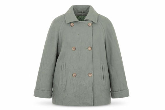 Edinburgh Womens Green   Motorcycle Jacket Coat Size 12