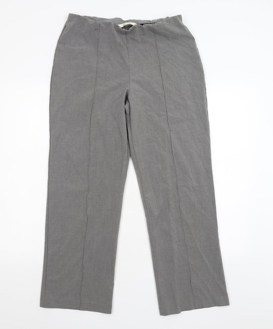 Epilogue Womens Grey   Trousers  Size 12 L28 in