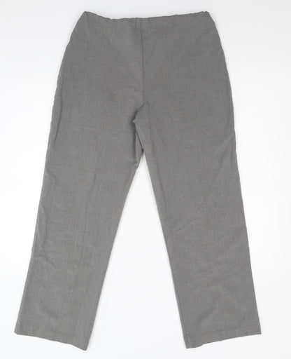 Epilogue Womens Grey   Trousers  Size 12 L28 in