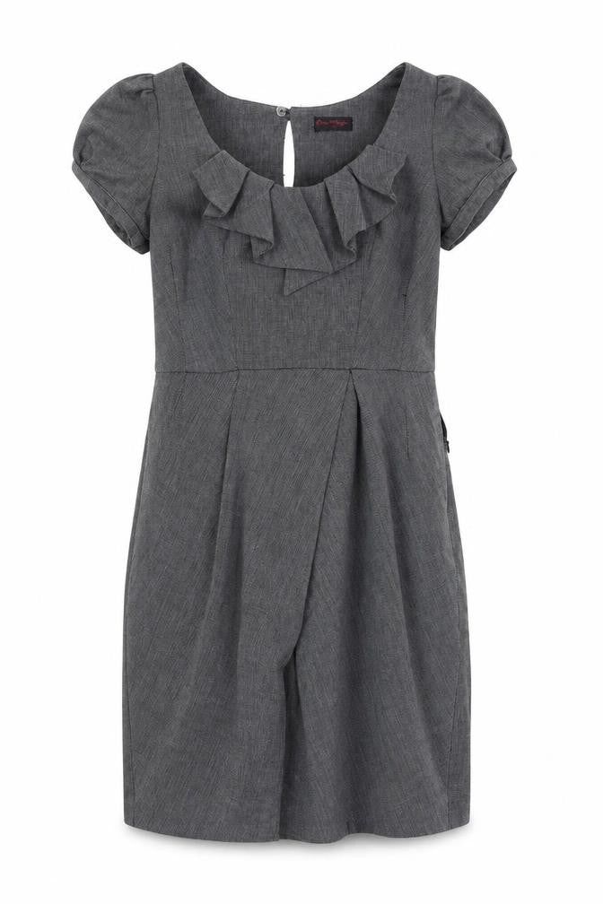 Miss Selfridge Womens Grey   Shift  Size 10