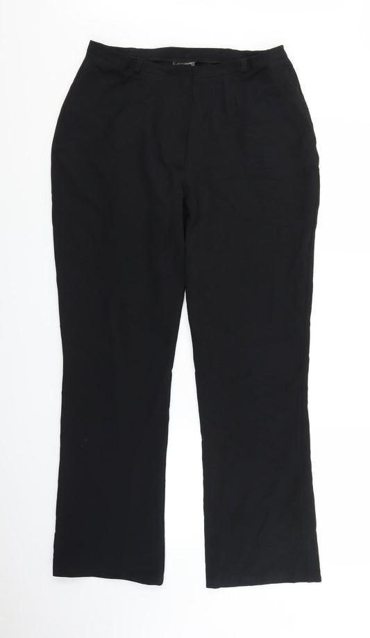 Atmosphere Womens Black   Capri Trousers Size 14 L28 in