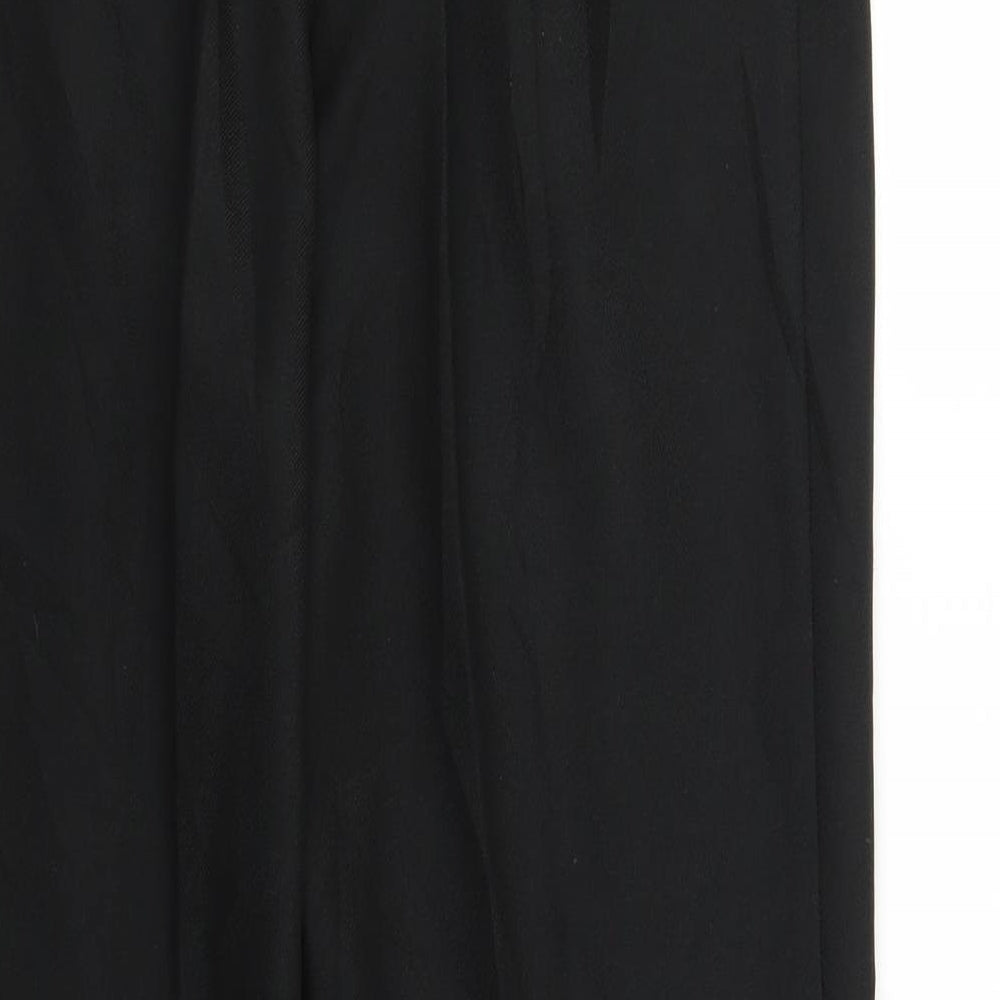 Marks and Spencer Womens Black   Trousers  Size 10 L25 in