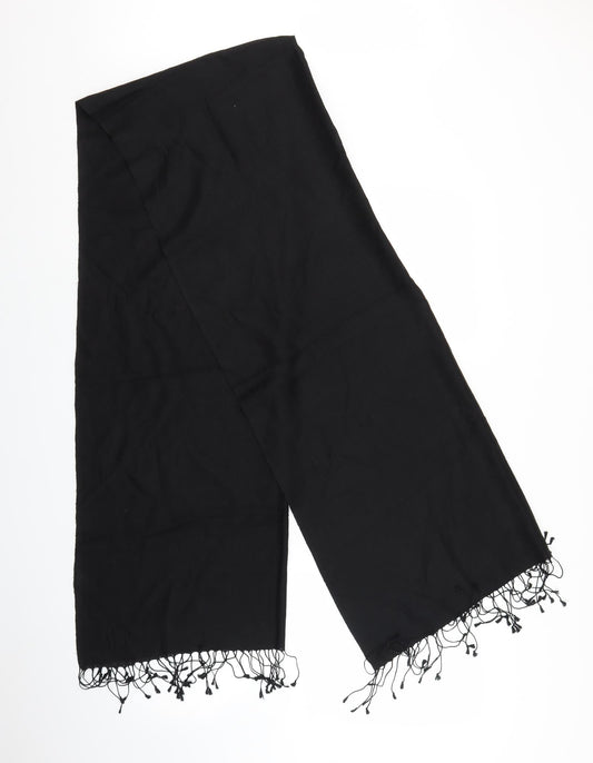 Preworn Womens Black    Scarf