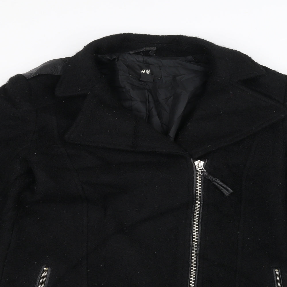 H&M Womens Black   Jacket  Size 6