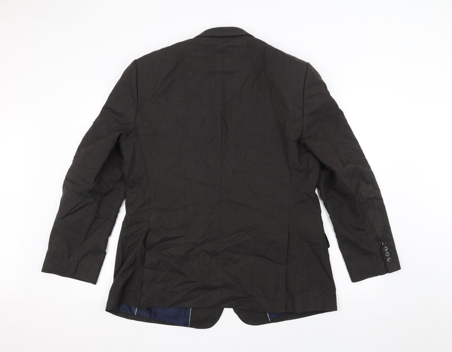 Marks and Spencer Mens Black   Jacket Suit Jacket Size 42
