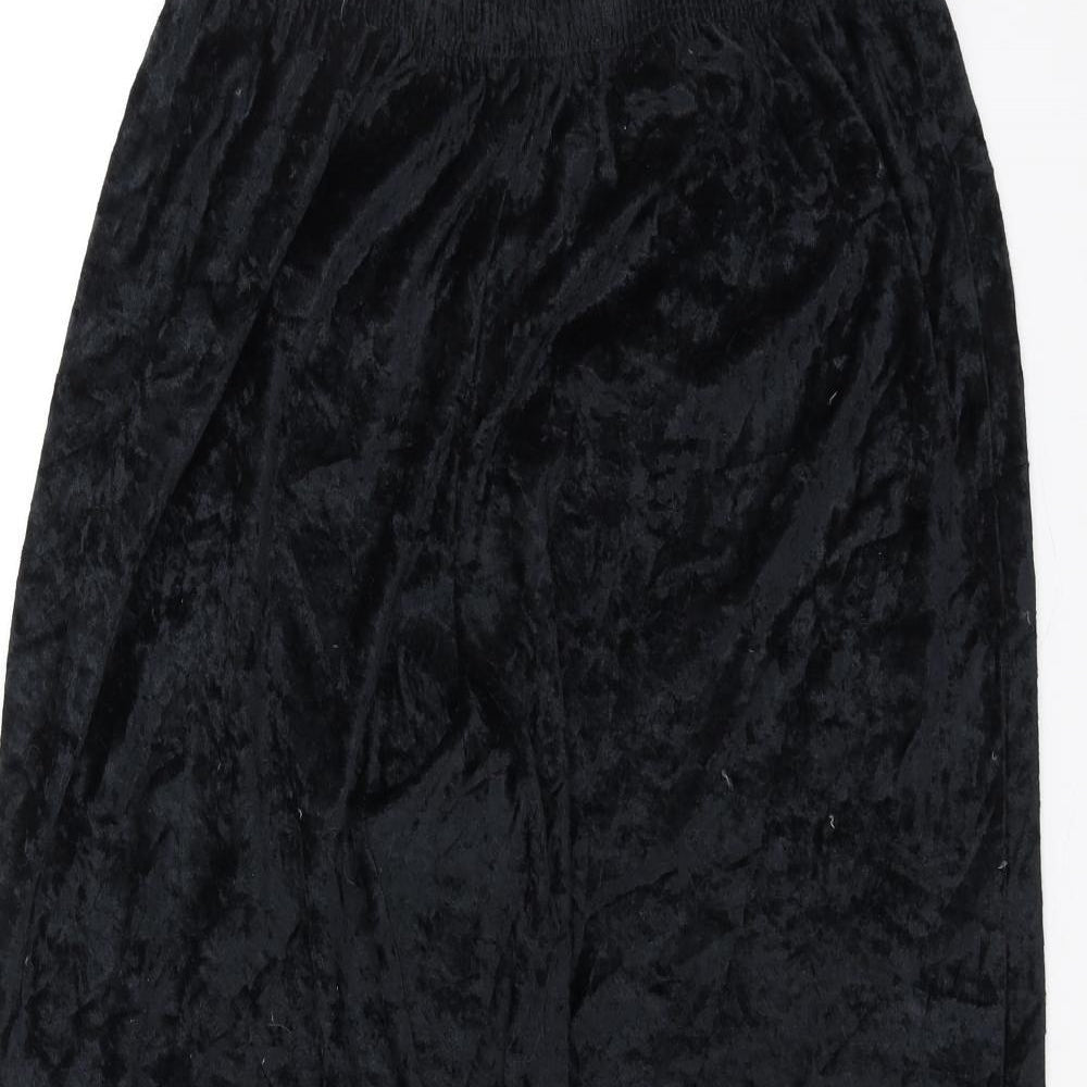 Preworn Womens Black   Trousers  Size 20 L20 in