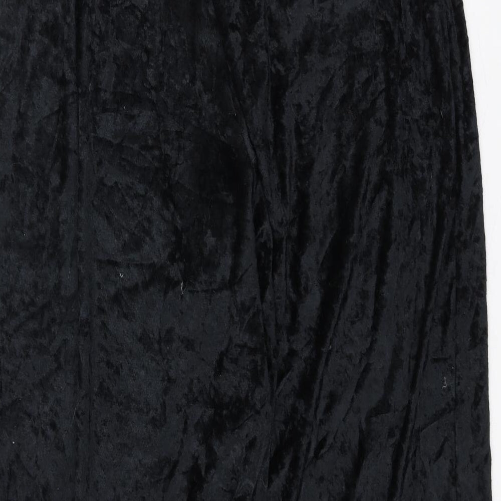 Preworn Womens Black   Trousers  Size 20 L20 in