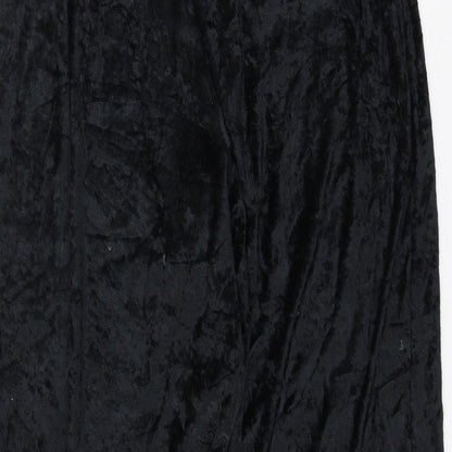 Preworn Womens Black   Trousers  Size 20 L20 in