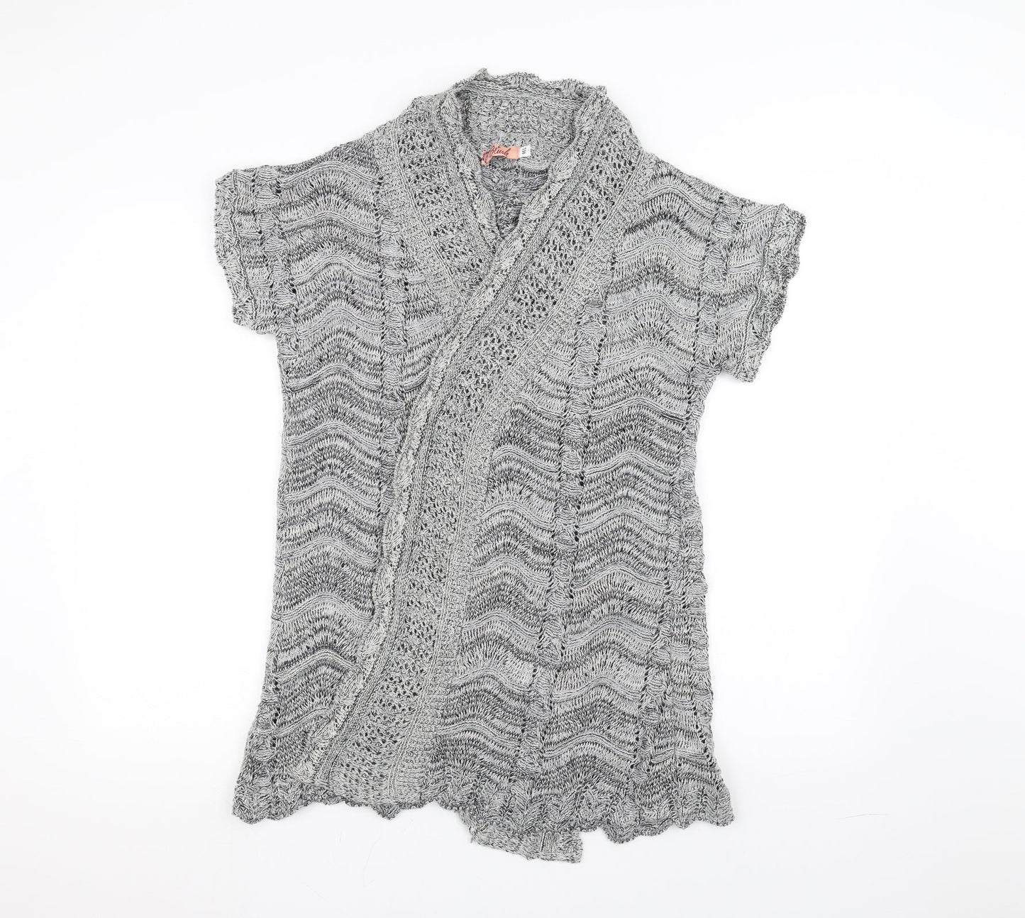 Blush Womens Grey   Jacket Coatigan Size M