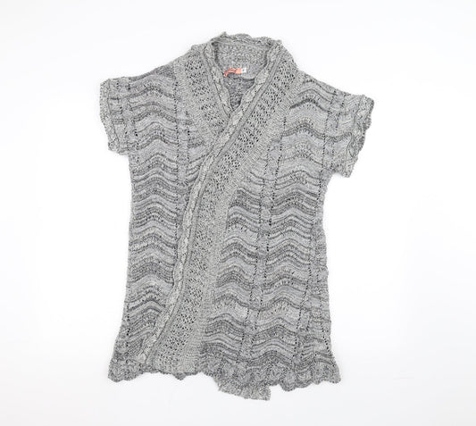 Blush Womens Grey   Jacket Coatigan Size M