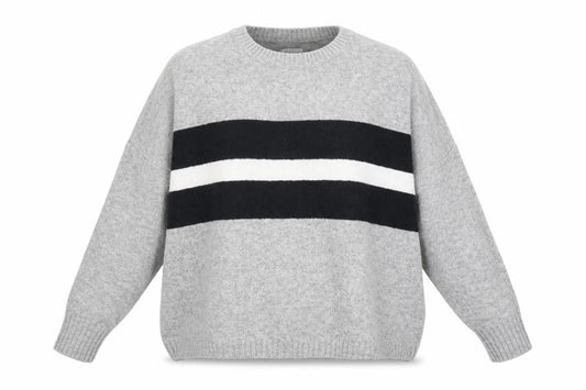 Hollister Womens Grey  Knit Pullover Jumper Size S
