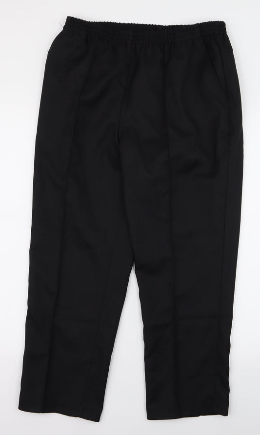Damart Mens Black   Trousers  Size 30 L20 in