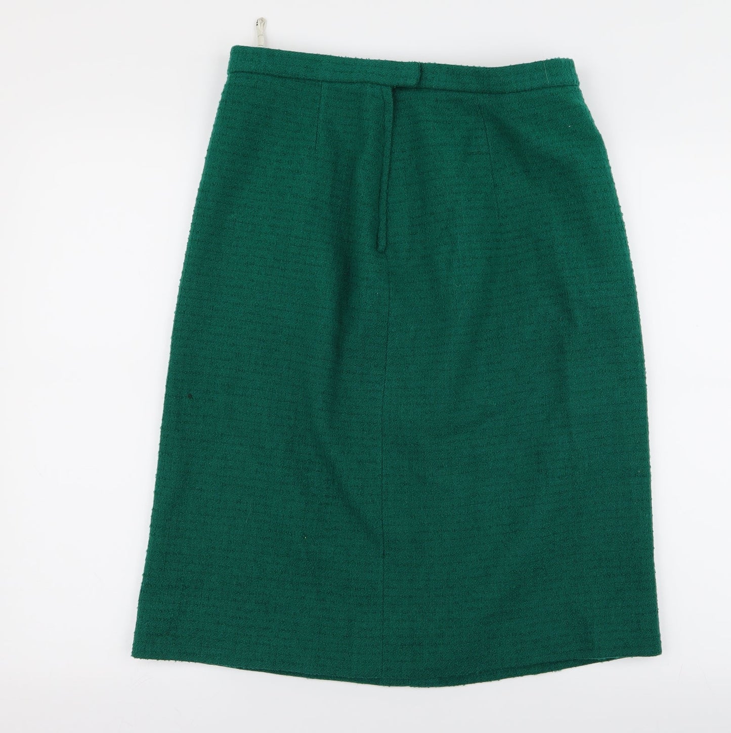 Preworn Womens Green  Rayon Straight & Pencil Set Size 30