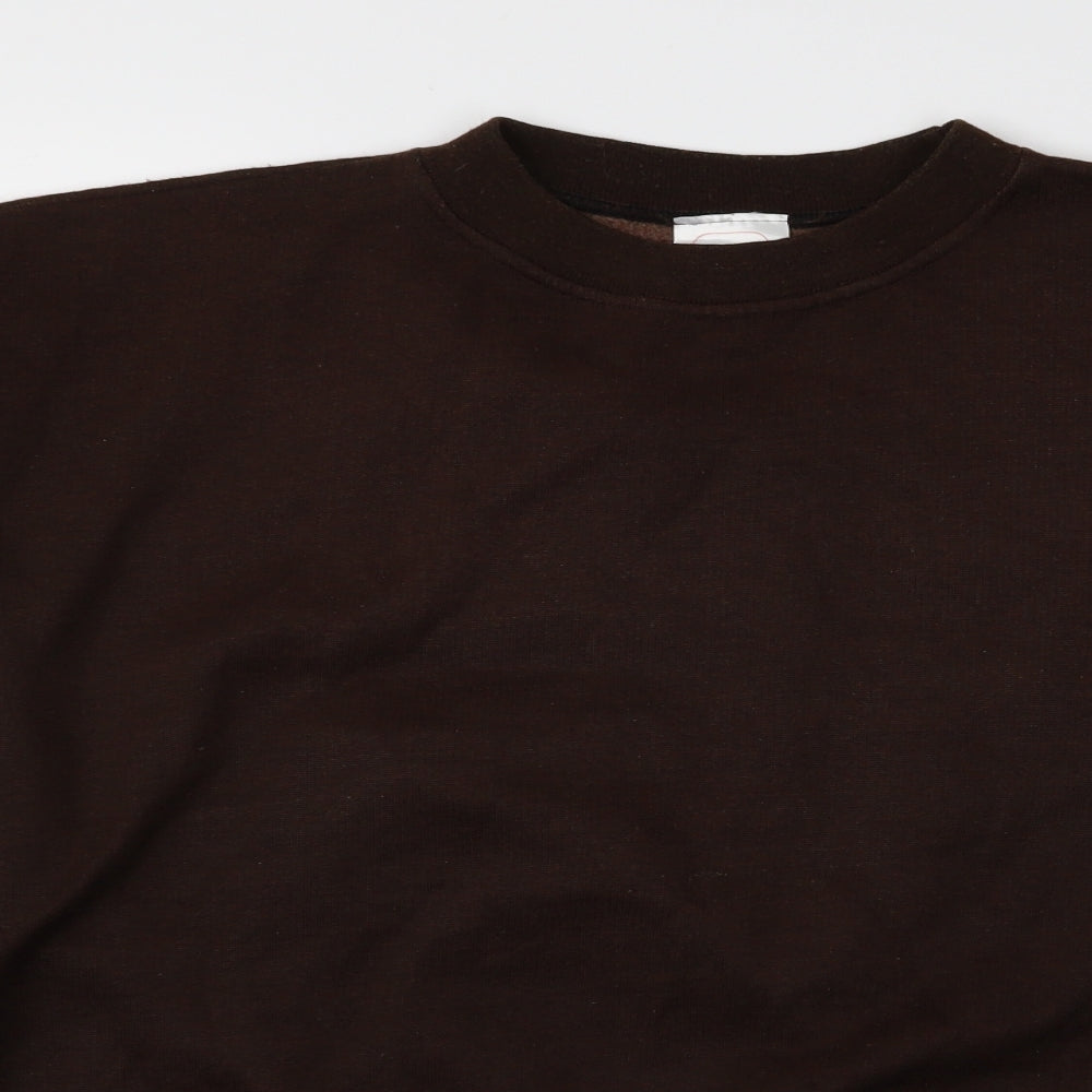 Nelson Ashby Womens Brown   Pullover Jumper Size L