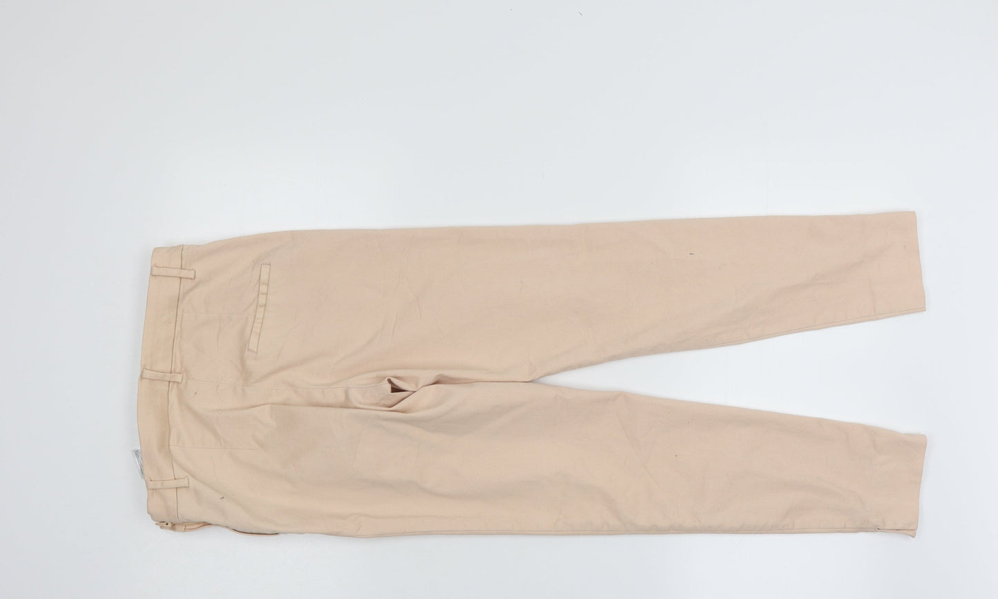H&M Womens Pink   Jegging Trousers Size 34 L25 in
