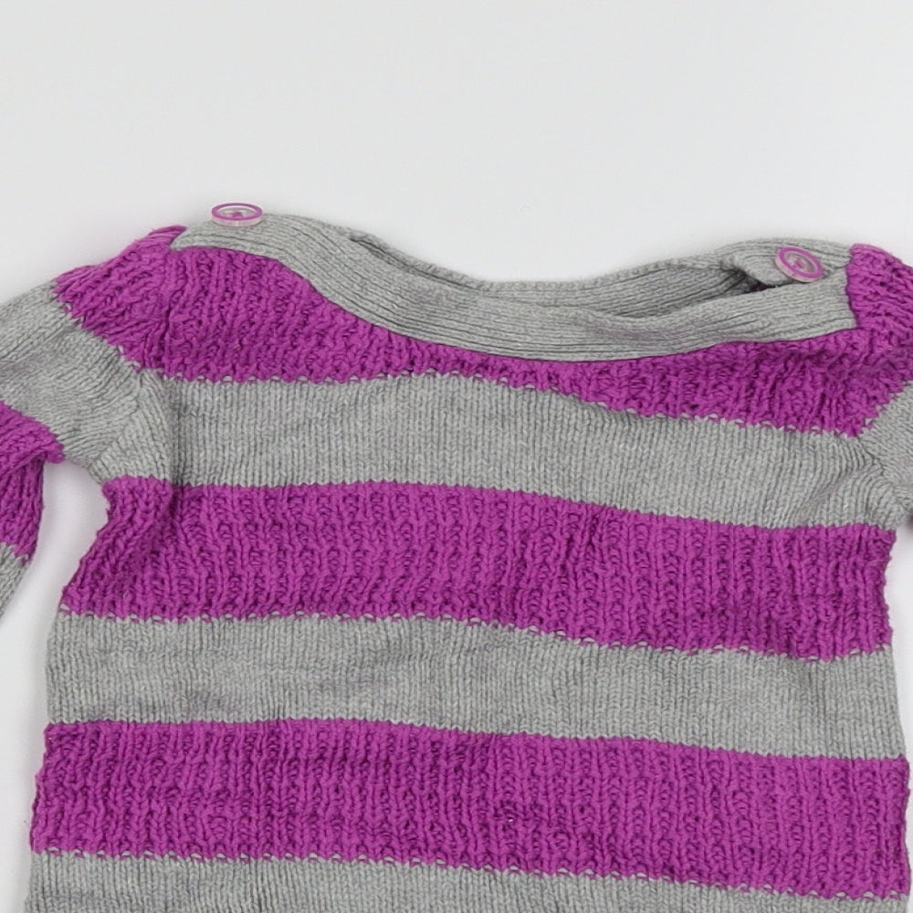 Gap Baby Multicoloured Striped  Pullover Jumper Size 12-18 Months