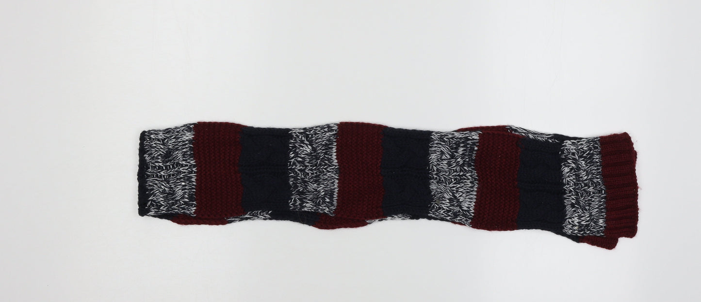 Primark Mens Multicoloured Striped  Scarf  Size Regular
