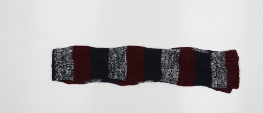 Primark Mens Multicoloured Striped  Scarf  Size Regular