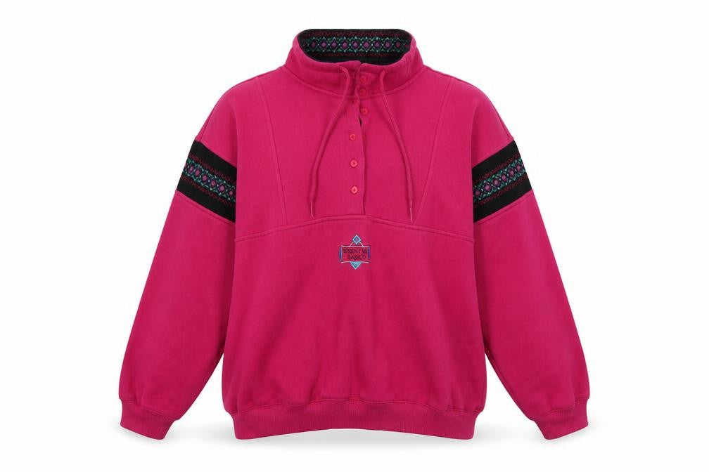 Para Womens Pink   Pullover Sweatshirt Size L
