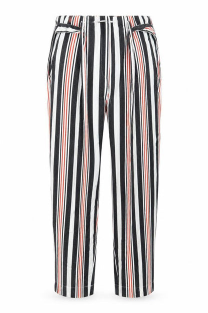 River Island Womens Black Striped  Trousers  Size 8 L22 in