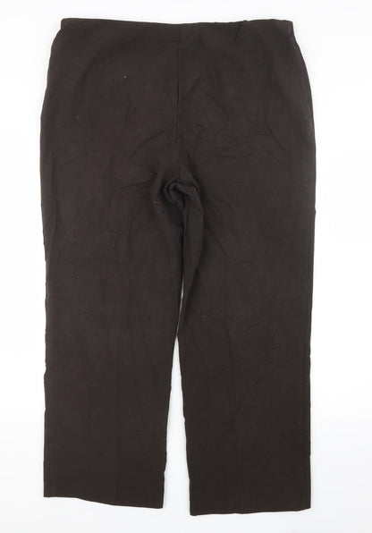Preloved Autonomy Womens Brown   Trousers  Size 37 in L27 in - Back