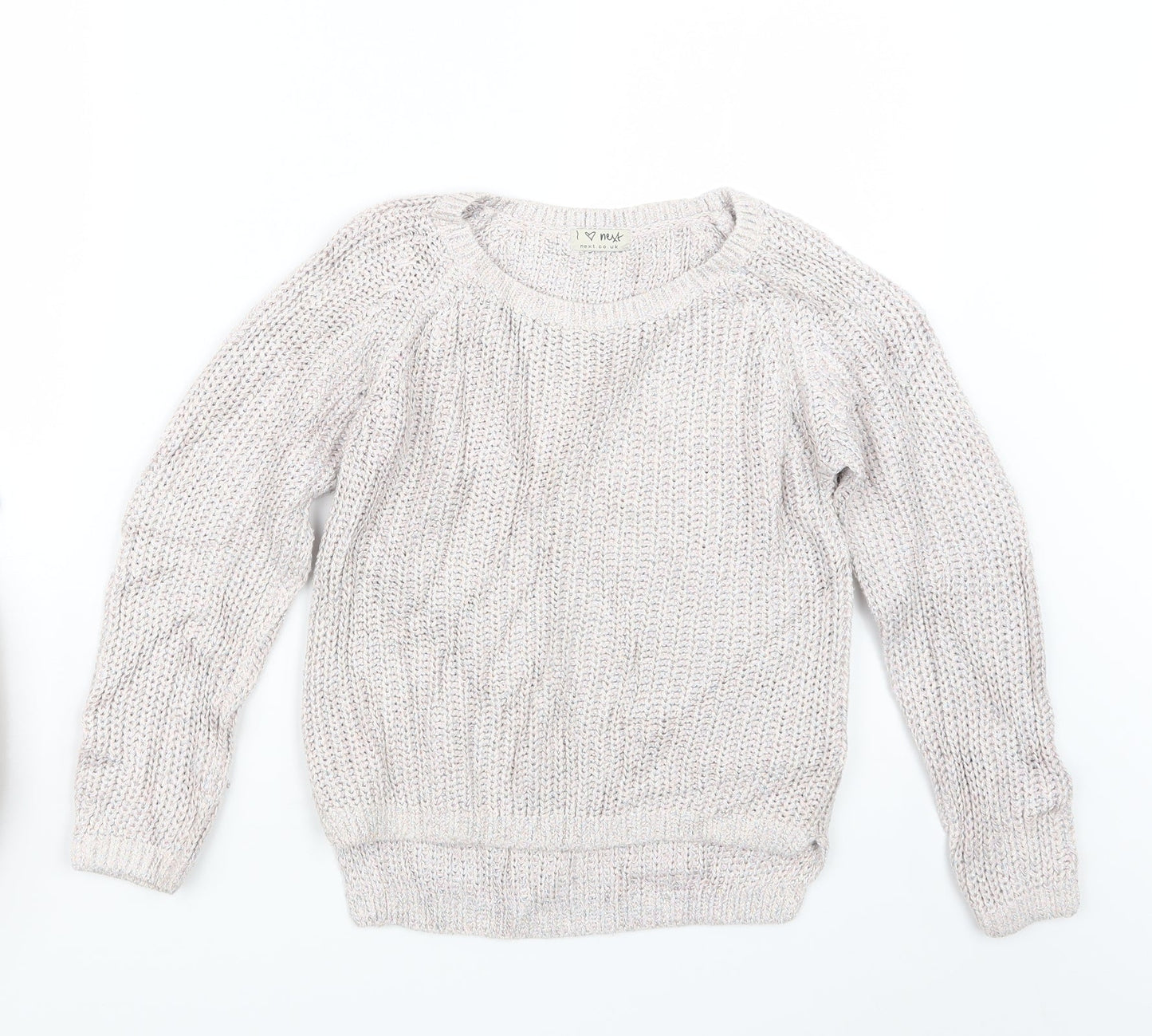 NEXT Girls Pink   Pullover Jumper Size 8 Years
