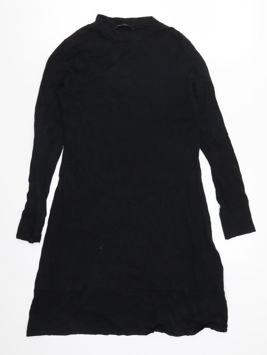 Marks and Spencer Womens Black   T-Shirt Dress  Size 8