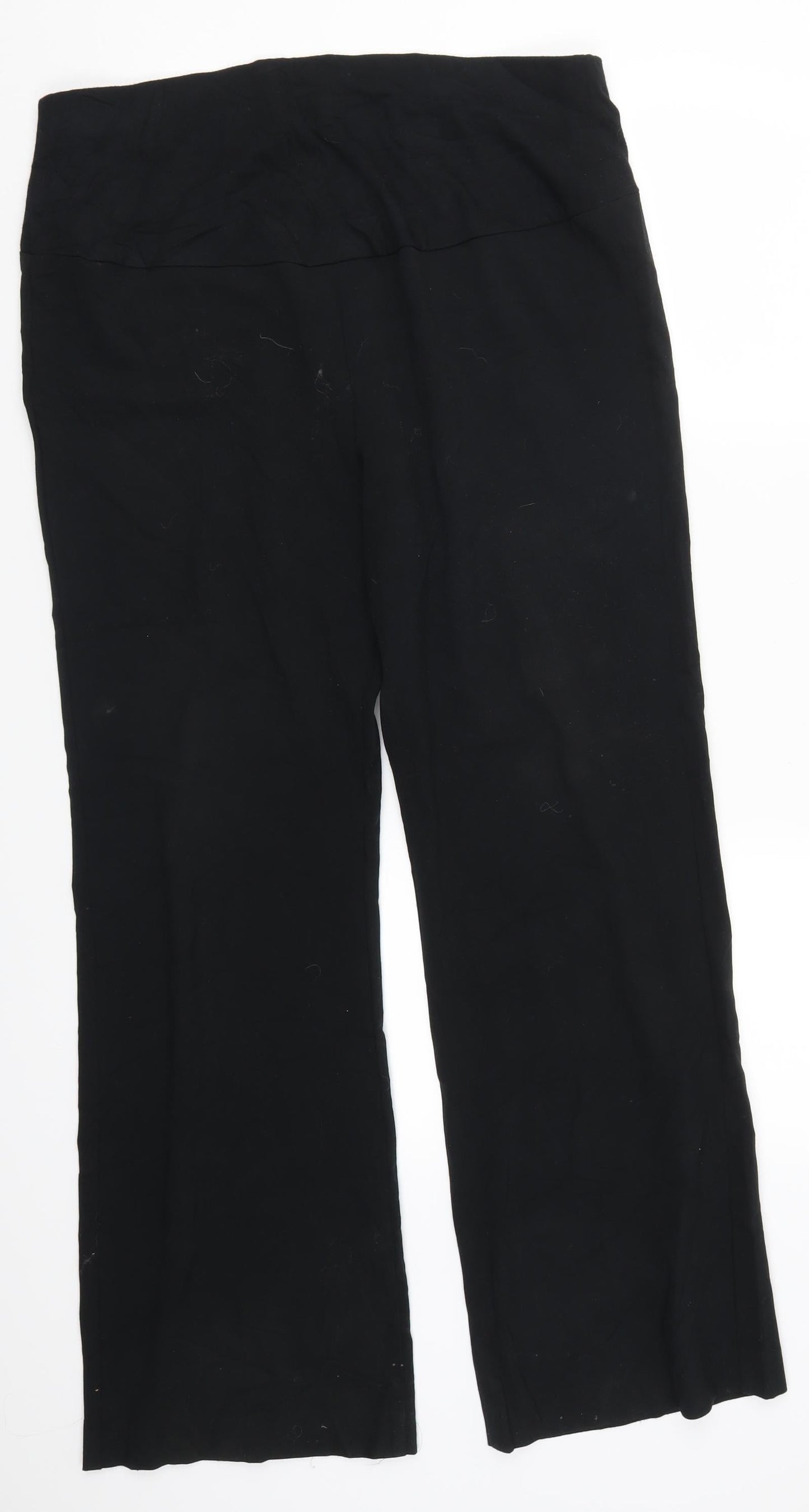Marks and Spencer Womens Black   Trousers  Size 10 L29 in