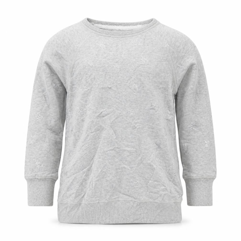 NEXT Girls Grey   Pullover Sweatshirt Size 9 Years  - Stars