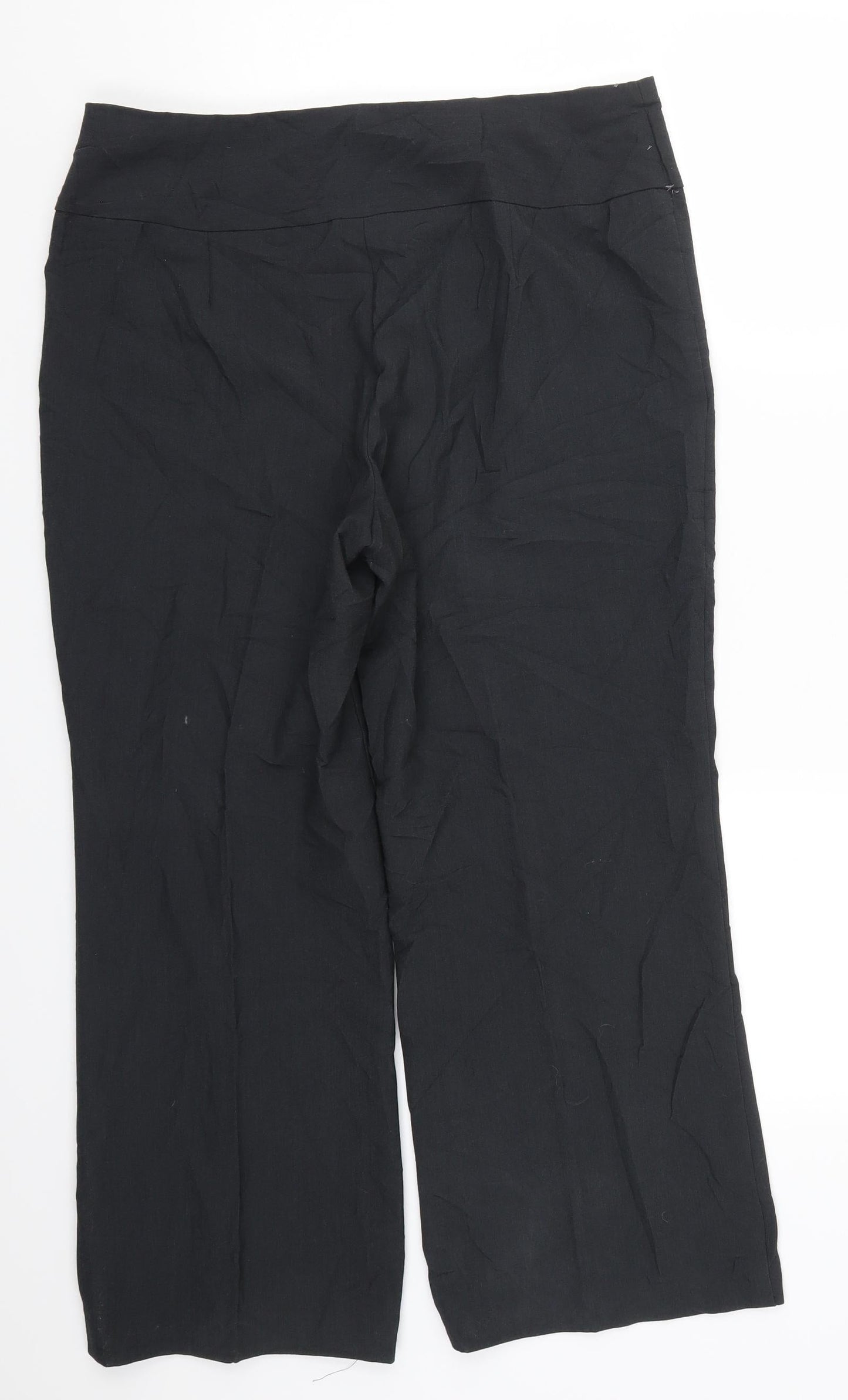 Marks and Spencer Womens Green   Trousers  Size 14 L25 in