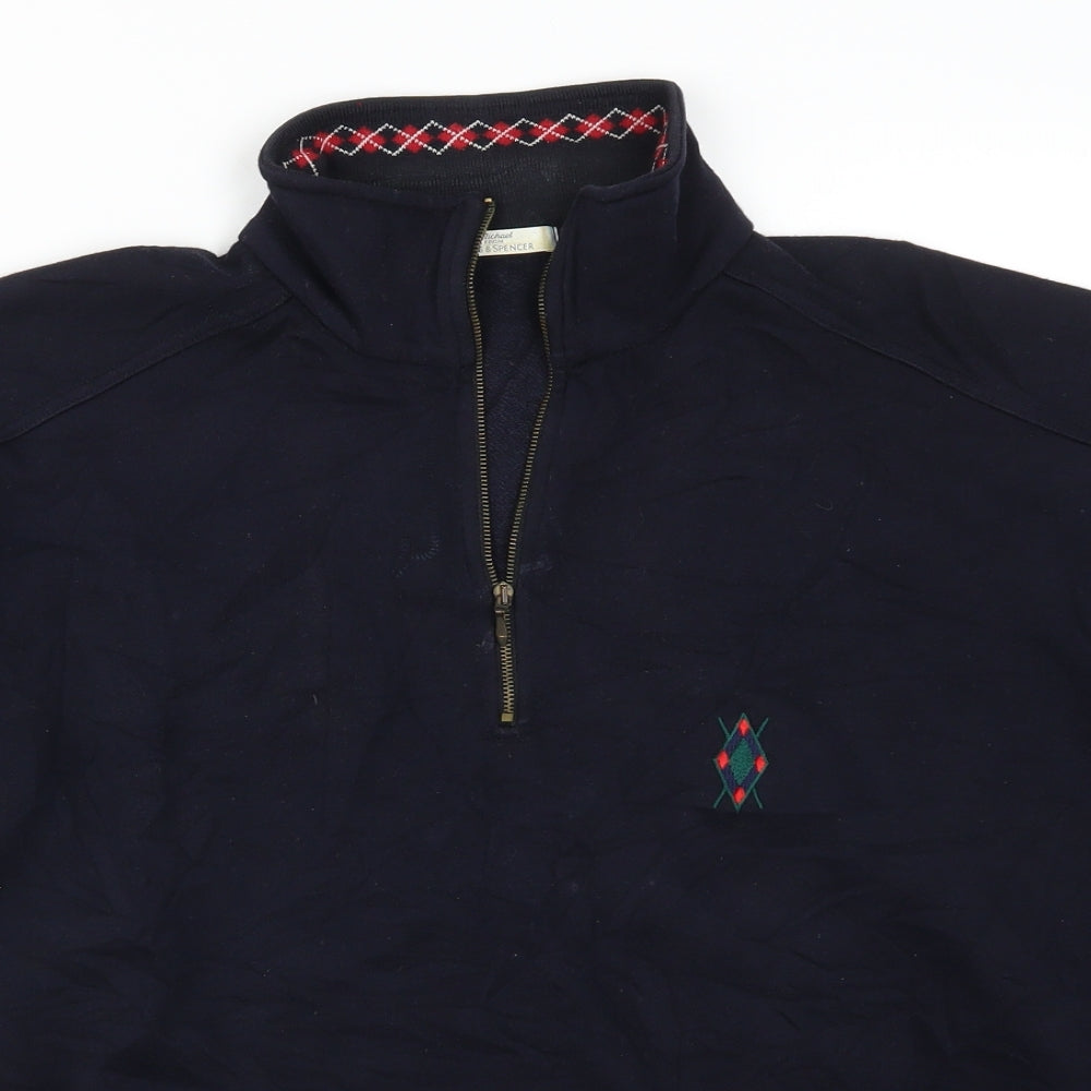 Marks and Spencer Womens Blue   Pullover Sweatshirt Size 14