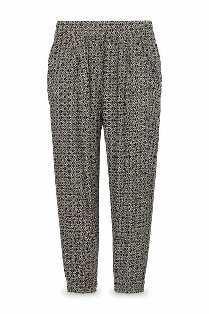Preworn Womens Brown Geometric  Trousers  Size 30 in L25 in