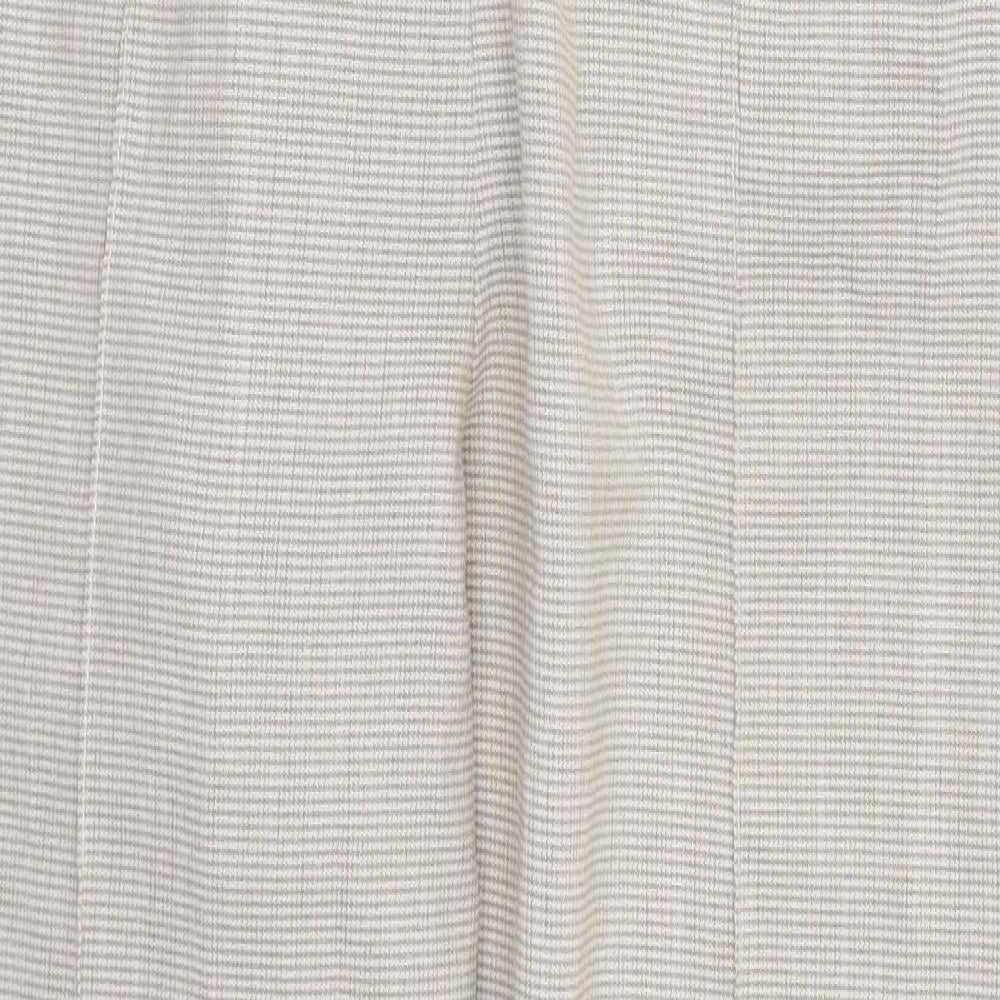 Marks and Spencer Womens Beige   Trousers  Size 18 L28 in