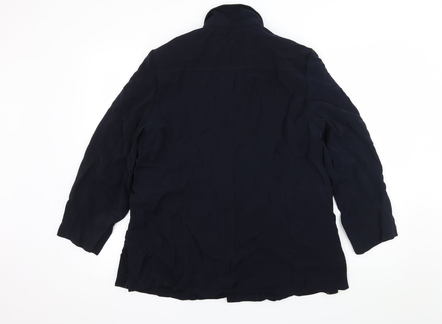 Gold Womens Blue   Jacket  Size 18