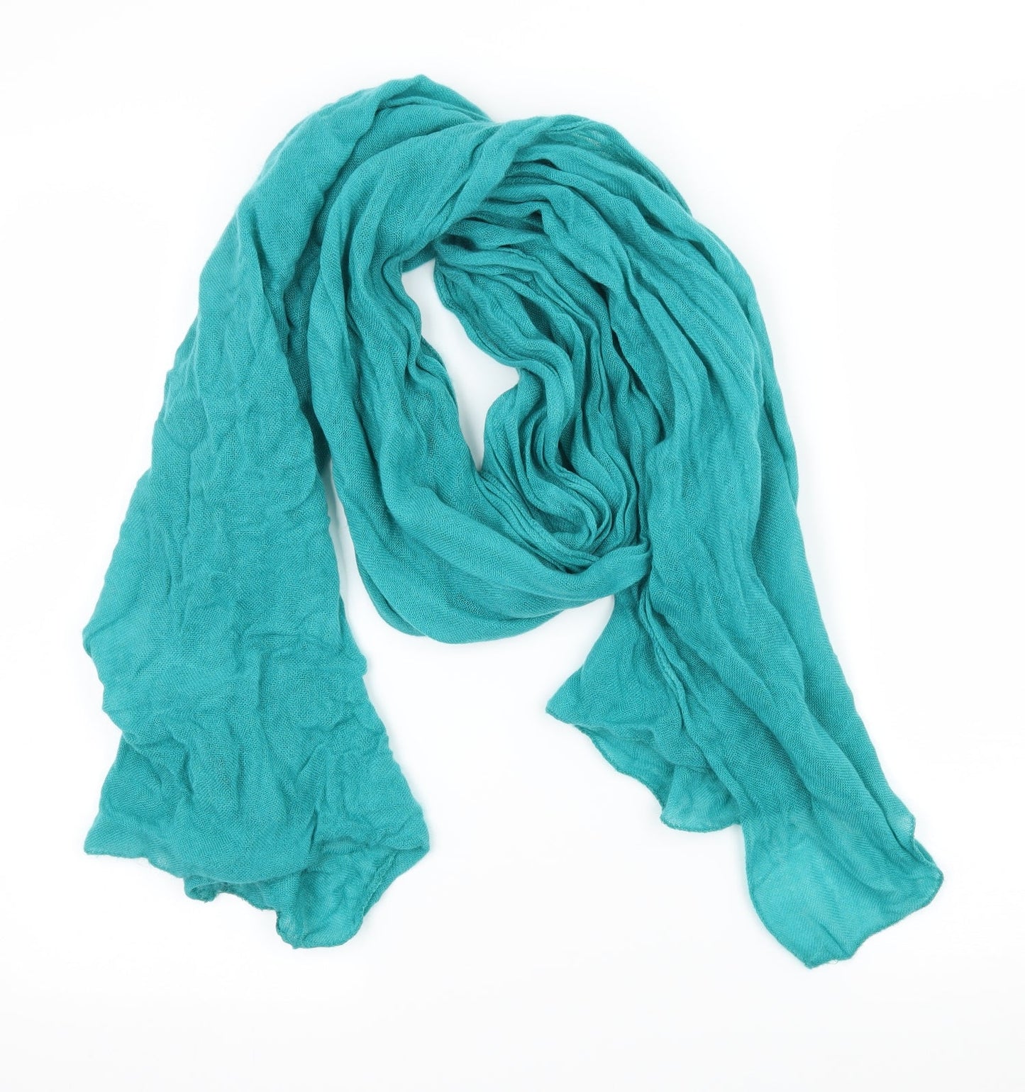 Preworn Womens Blue  Knit  Scarf