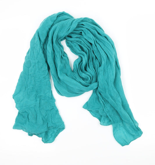 Preworn Womens Blue  Knit  Scarf
