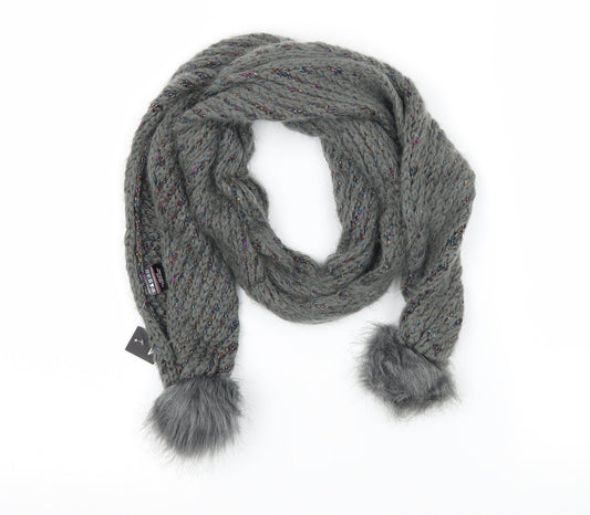 Preworn Womens Grey  Knit  Scarf