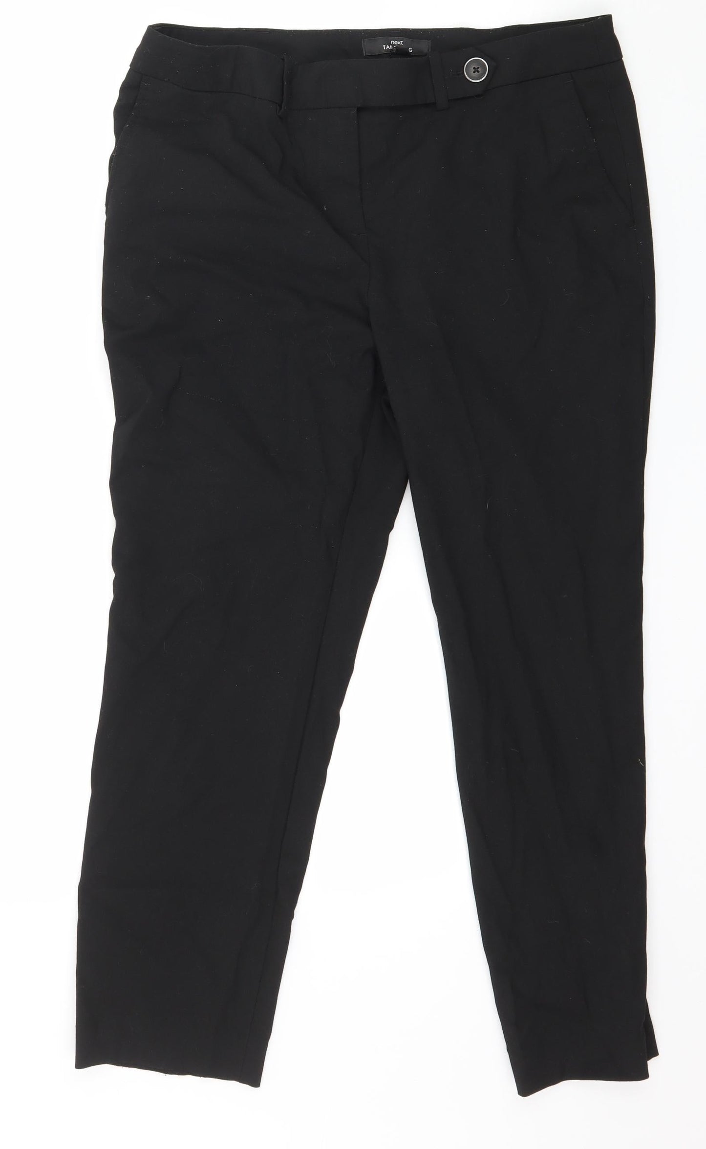 NEXT Womens Black   Trousers  Size 12 L26 in