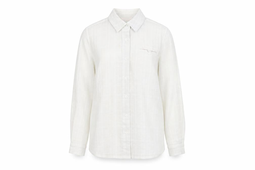 For Women Womens White   Basic Button-Up Size 12
