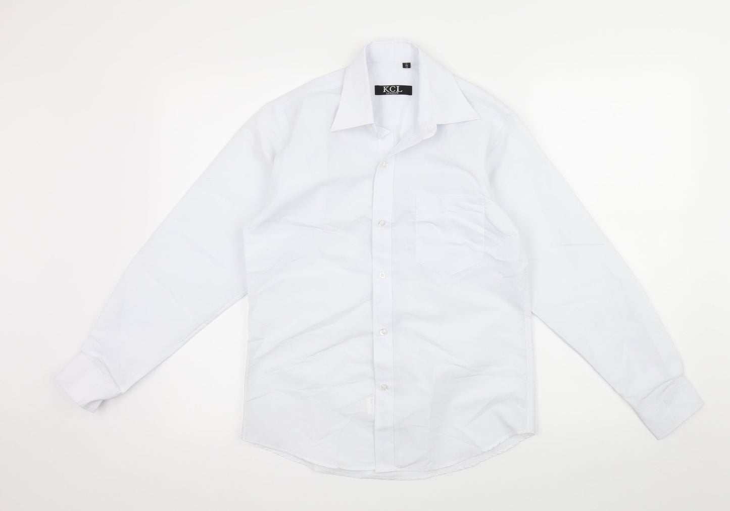 KCL London Girls White   Basic Button-Up Size 11-12 Years