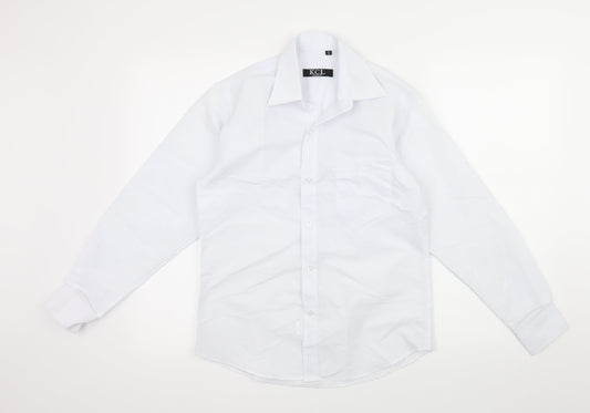 KCL London Girls White   Basic Button-Up Size 11-12 Years