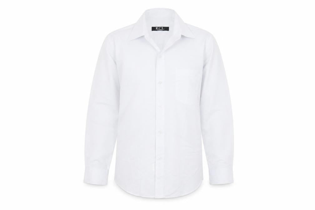 KCL London Girls White   Basic Button-Up Size 11-12 Years