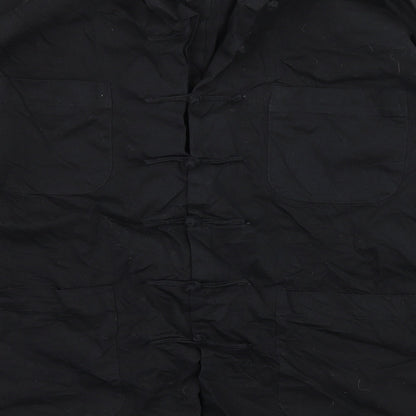 Preloved Rose Mens Black    Button-Up Size M - Label