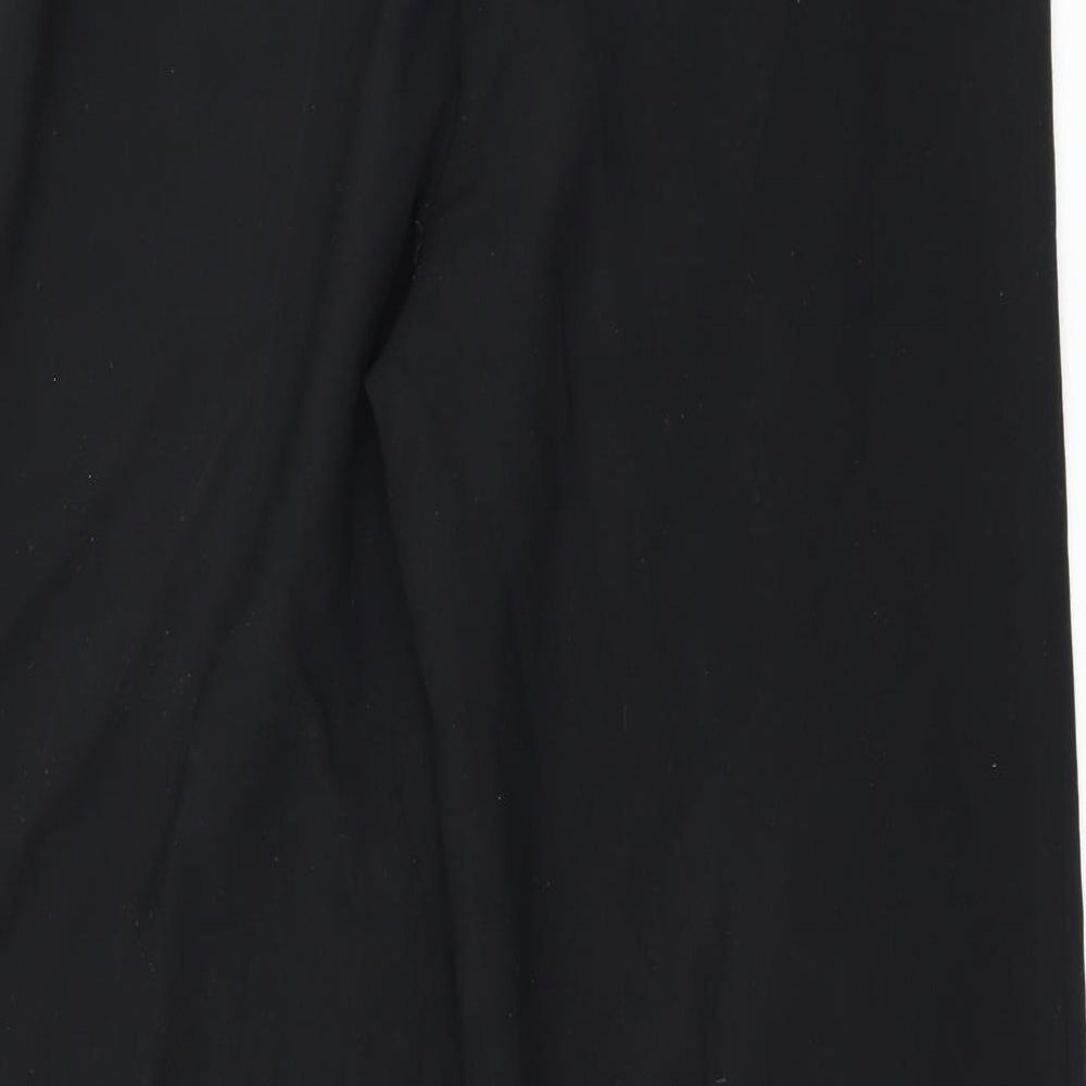 Marks and Spencer Womens Black   Trousers  Size 12 L25 in