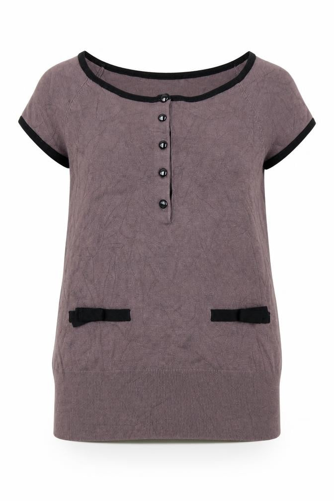 H&M Womens Brown  Knit Pullover Jumper Size S