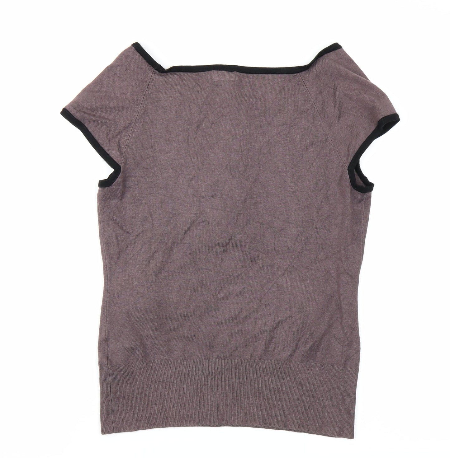 H&M Womens Brown  Knit Pullover Jumper Size S
