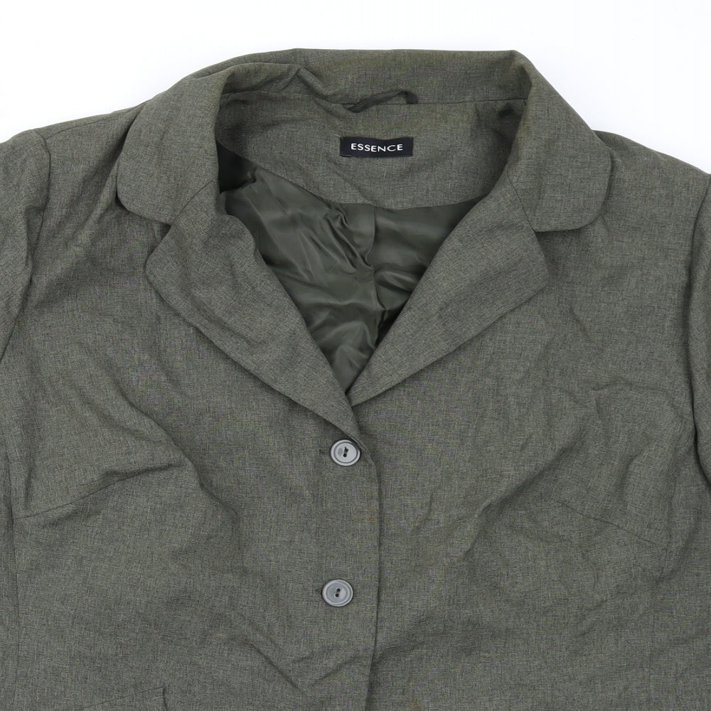 essence Womens Green   Basic Blouse Size 24